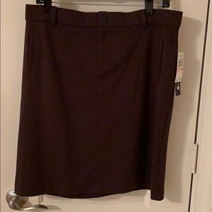 Comfortable Size 10 Brown short skirt